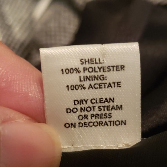 Ann Taylor Loft black dress, sz 10 - Picture 5 of 5